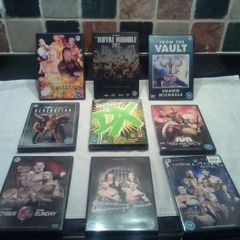 Selection of WWF DVDs price is for all