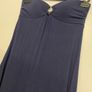 M&S Navy and Gold  Maxi dress UK 12 Image 2