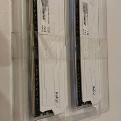 Netac DDR4 RAM 32GB (2x16GB) 3200MHz Kit CL16-20-20-40 1.35V, 288-Pin UDIMM Desktop Memory, XMP 2.0 High Performance Computer Memory White