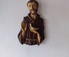 St. Francis of Assisi - Wall Hanging Statue/Plaque