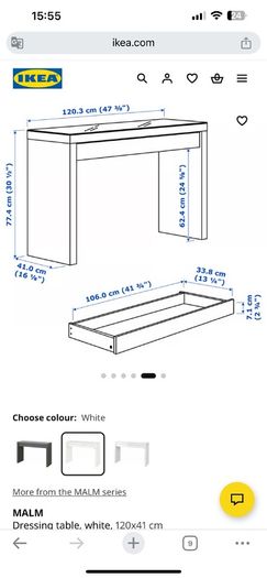 Ikea dressing table