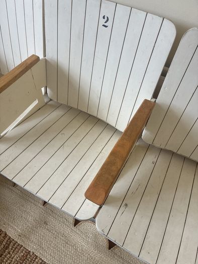 Very unusual cinema seat bench  300 ONO