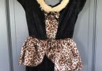 Leopard print maid costume aged 3-4 years