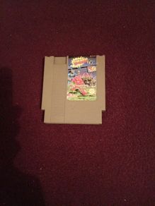 Nintendo Smash TV retro vintage game cartridge