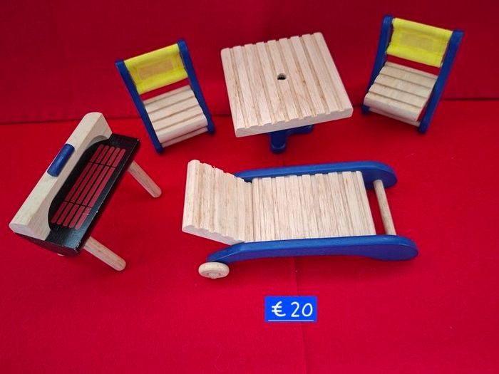 Doll's House People & Furniture & Garden Workshop