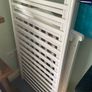 White wooden cot Image 3