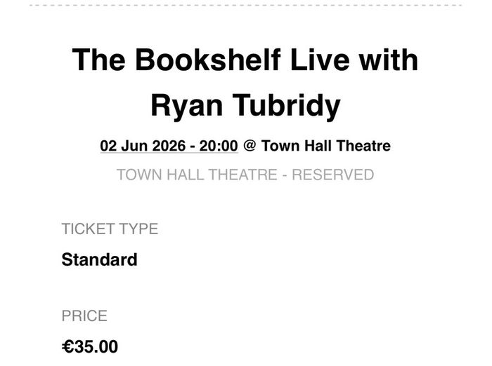 The Bookshelf with Ryan Tubridy & Tommy Tiernan