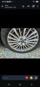 alloy wheels, tyres not included