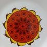 Mid century plate, display plate Image 2