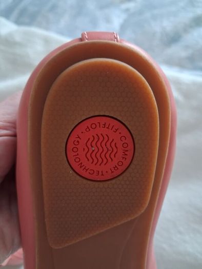 FitFlop Ballet Flat Allegro Shoes - Coral - UK 5.5 - New RRP 120