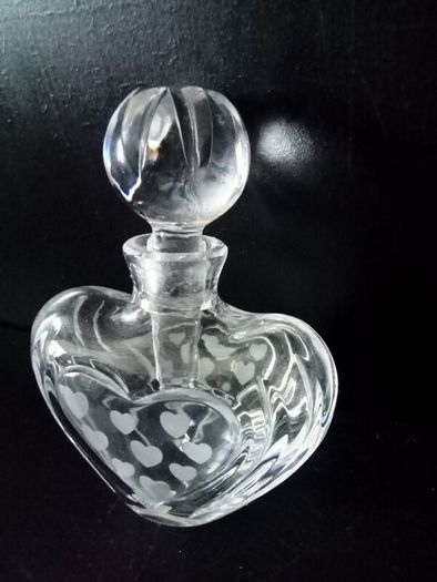 Rare Crystal Pefume Bottles by Waterford and by Tyrone