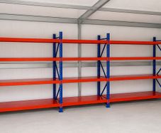 5 Metres Longspan Shelving / Racking All Metal Shelves For Sheds Garages Workshops