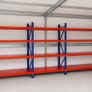 Metal Longspan Shelving Racking Bays For Sheds Garages Workshops Warehouses Image 2