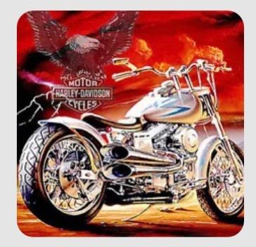 Harley Davidson Diamond painting kit