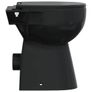 Rimless Toilet 7 cm, Black Image 5