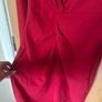 Red long sleeve coctail dress Image 6