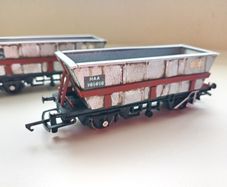 Model  Railway  Br. Haa  Hopper  Wagons