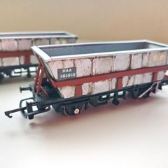 Model  Railway  Br. Haa  Hopper  Wagons