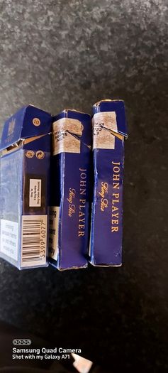 3 x ciragrette boxes 10s rare enough with gold foil paper inside, see pictures for condition, used,,collectors items,,,take as is ,buyer collects or pays postage thank you,