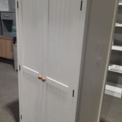 Shop display cream solid wood wardrobe