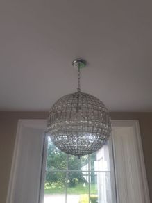 Globe Crystal Chandelier