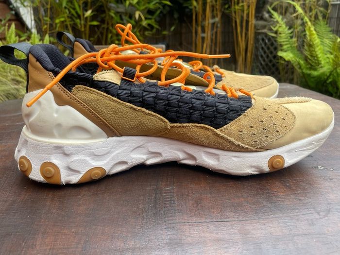 Nike React Sertu Men Shoes, Club Gold/Black/Wheat/Ceramic, AT5301-700, size 10