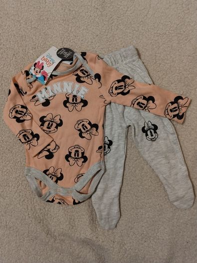 Disney Baby Minnie Mouse 2 Piece Set, New With Tags