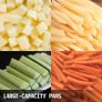 Commercial Vegetable Fruit Dicer Cutter 12.7mm Blade Home Potato Tomato Food Slicer Chopper Manual Cutting Machine Image 9