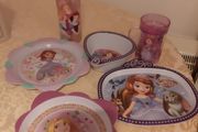 Disney princess Plates,cup,bottle