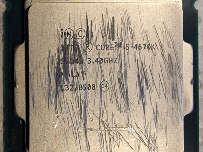 Intel Core i5 4670k LGA1150 with cooler