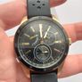 Tommy Hilfiger Men's Black Silicone Strap Watch Image 6