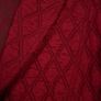 Frank Walder Dark Red Burgundy Diamond Quilted Button-Up Blazer Jacket 14UK/42EU Image 7