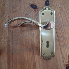 Iternal brass door handles