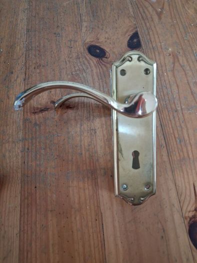 Iternal brass door handles