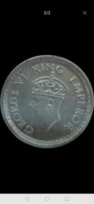 1942 1/4 Rupee