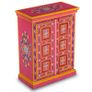 Sideboard Solid Mango Wood Pink Hand Painted Image 2