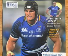 2011 Leinster v Glasgow Warriors - RaboDirect Pro12 Programme