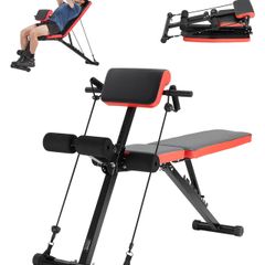 Multi-Functional Weight Bench - Adjustable & Foldable - Roman Chair Design - 350kg Capacity