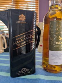 Johnnie Walker Black Label pub jug by Wade.