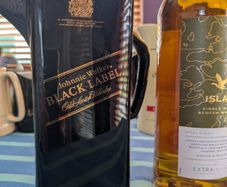 Johnnie Walker Black Label pub jug by Wade.