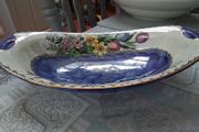 Maling Ware Boat Shaped Bowl