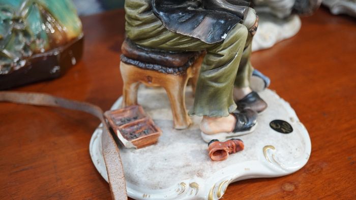 Porcelain Figurine - Shoemaker at Work