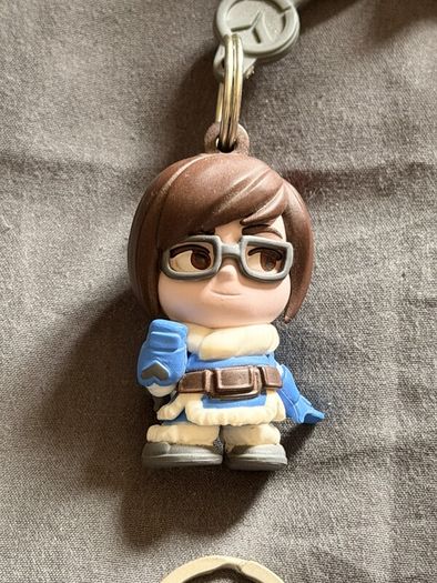 Overwatch Funko Pop + Backpack Hangars + Keychains, Backpack Hangers
