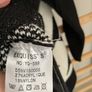 jumper nwt exquiss's brand freesize over sized jumper with side slits black & cream Image 7