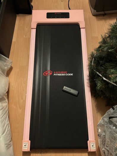 Home Fitness Code Pink Walking Pad Treadmill