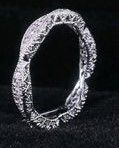 1pc Glamorous Cubic Zirconia Decor Ring For Women