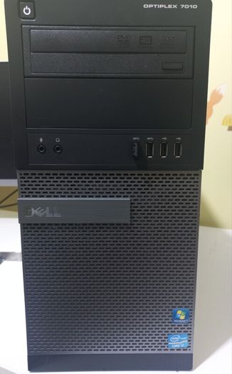 Dell Optiplex 7010 Mt Intel Core I7-3770 3.40ghz Cpu, 24inch Monitor, 12gb Ram 250gb Ssd, 1tb 3.5 Hdd, Dvd-rw Win10 Pro