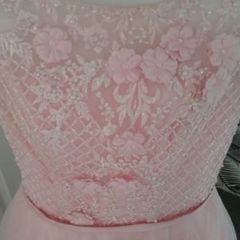 Confirmation dress 12-13yrs pink