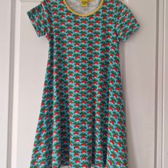 DUNS Sweden organic adult short sleeve radish dress
