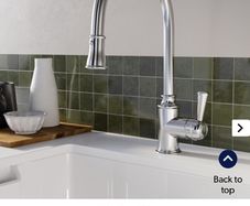 Kitchen Mixer. New in box. Monobloc traditional single lever